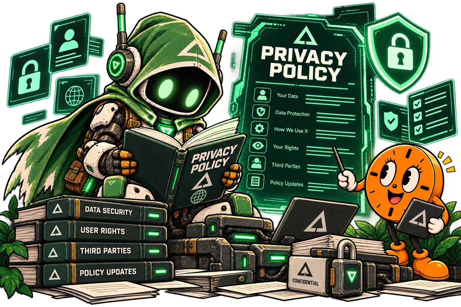R3X and Miss Minutes - DOOMS Protocol Privacy Policy